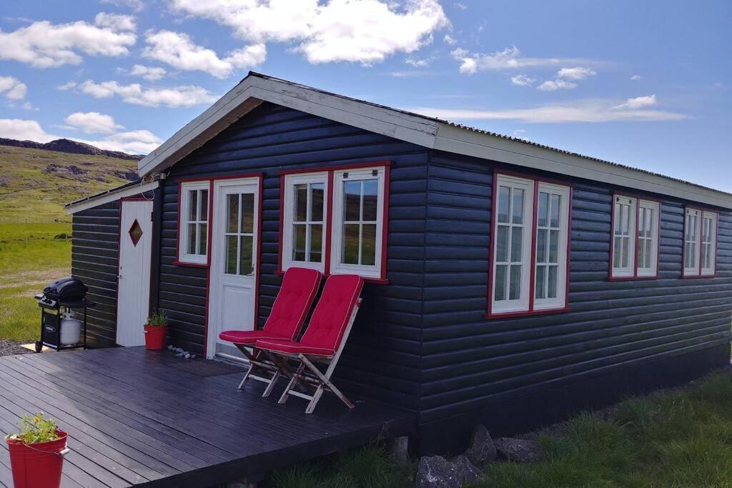 Cosy Cottage-Álfabakki-with hot tub Stori-Bakki Exterior foto